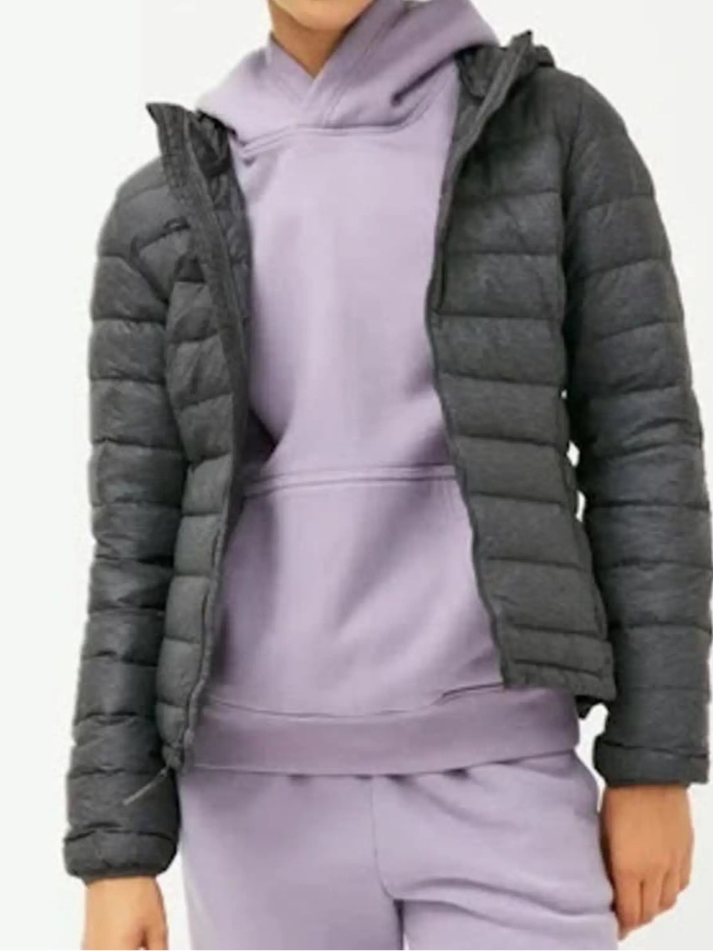 Lightweight puffer jacket